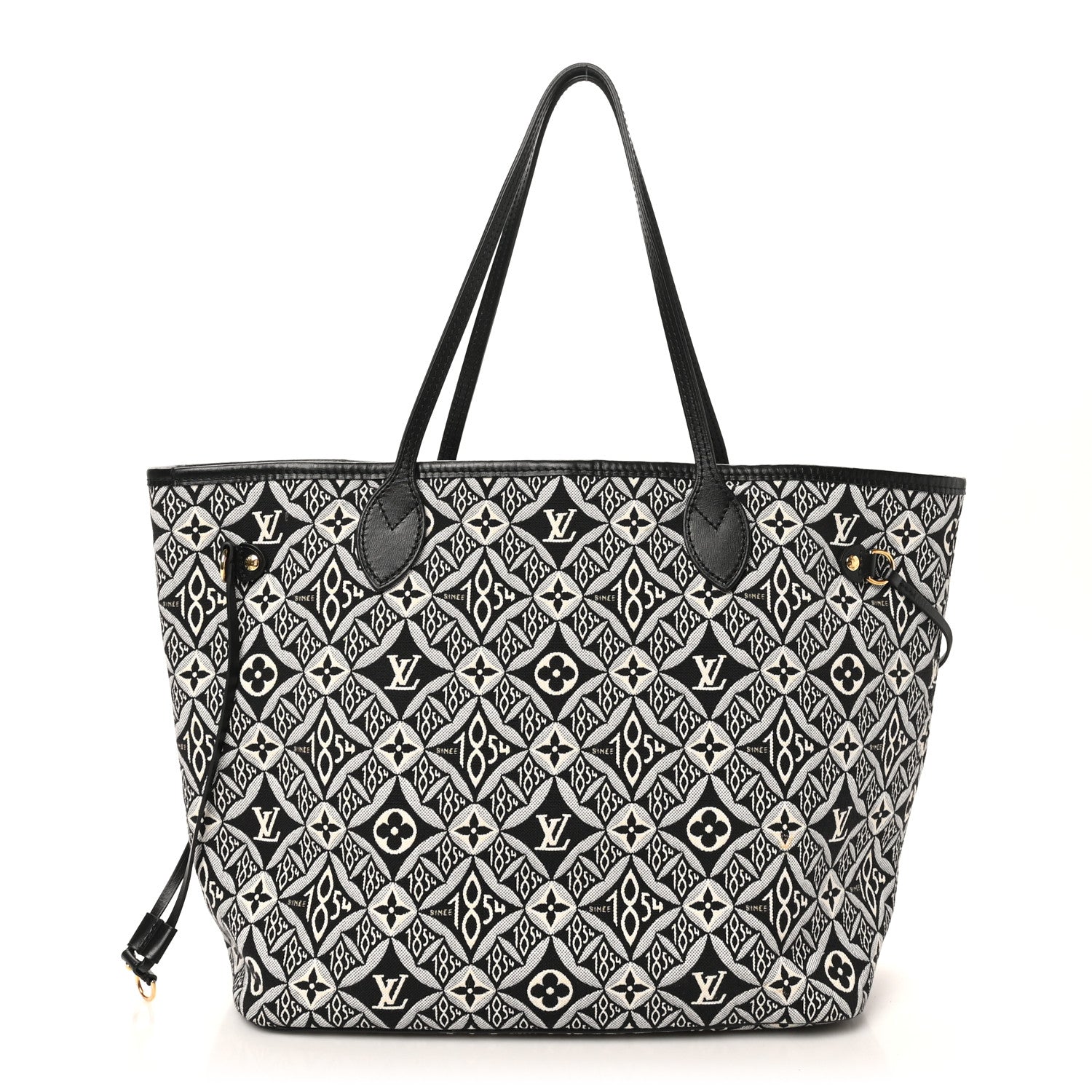 Louis Vuitton Jacquard Since 1854 Neverfull MM Grey 1 of 10