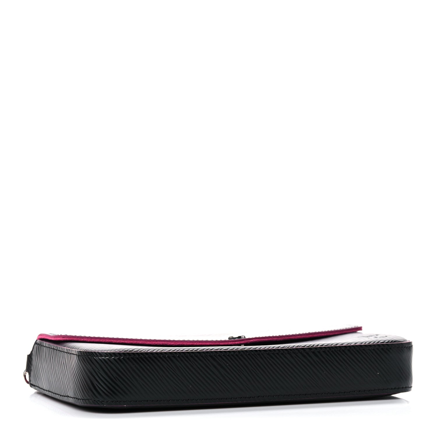 Louis Vuitton Epi Pochette Felicie Black Hot Pink 4 of 13