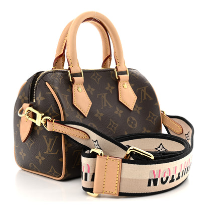 Louis Vuitton Monogram Speedy Bandouliere 20 Black 3 of 10