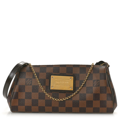 Louis Vuitton Damier Ebene Eva Clutch 1 of 11