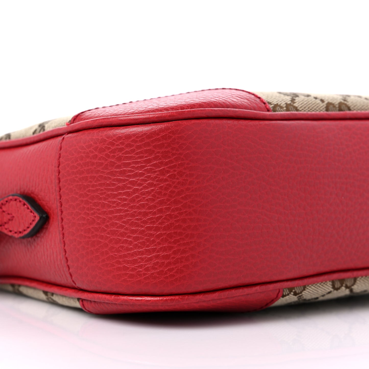 Monogram Mini Bree Messenger Bag Red