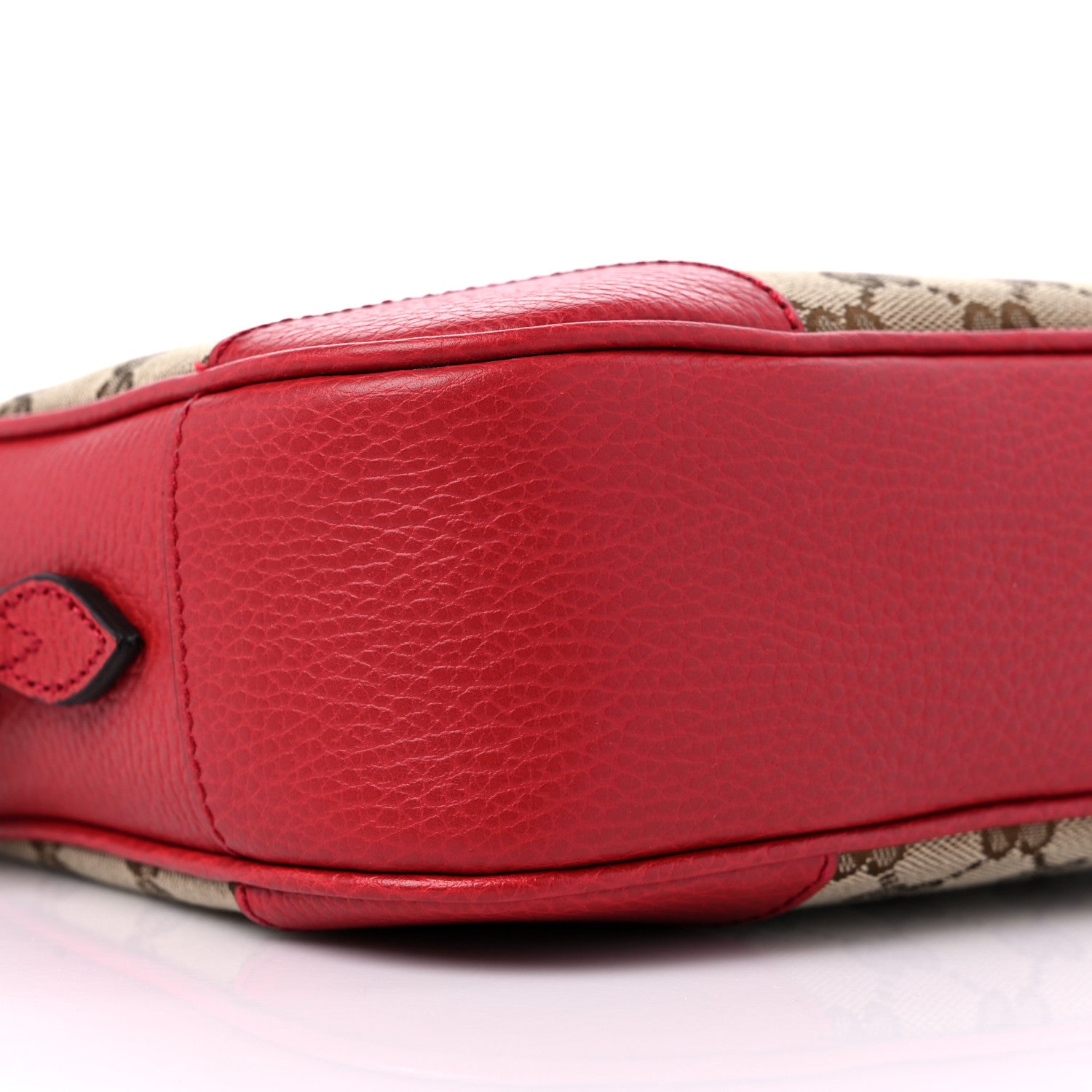 Gucci Monogram Mini Bree Messenger Bag Red 8 of 9