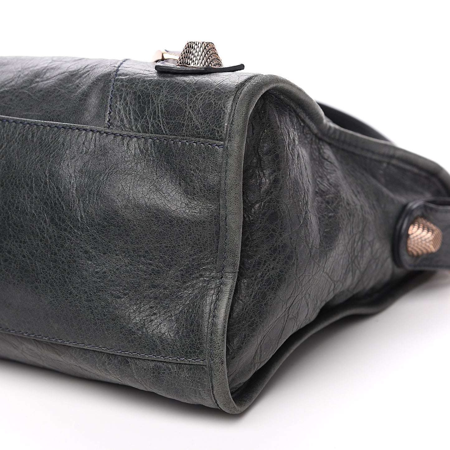 Agneau Giant 21 Rose Gold Hardware City Anthracite