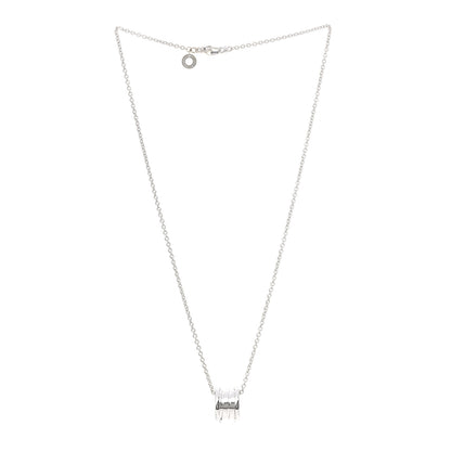 Bulgari 18K White Gold B.Zero1 Pendant Necklace 3 of 7