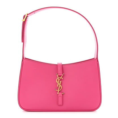 Saint Laurent Smooth Calfskin Le 5 A 7 Hobo Bubblegum 1 of 12