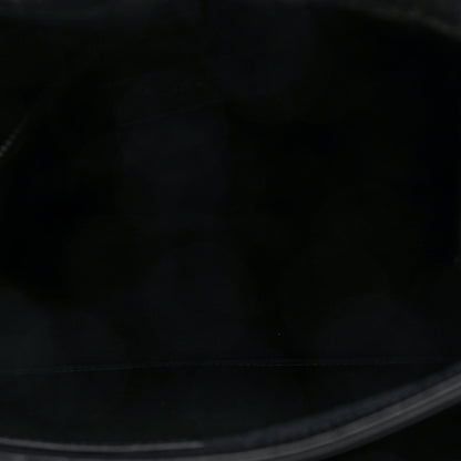 Saint Laurent Crocodile Embossed Lambskin Monogram Medium Niki Chain Satchel Black 5 of 9
