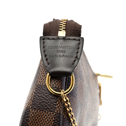 Louis Vuitton Damier Ebene Mini Pochette Accessories 6 of 7