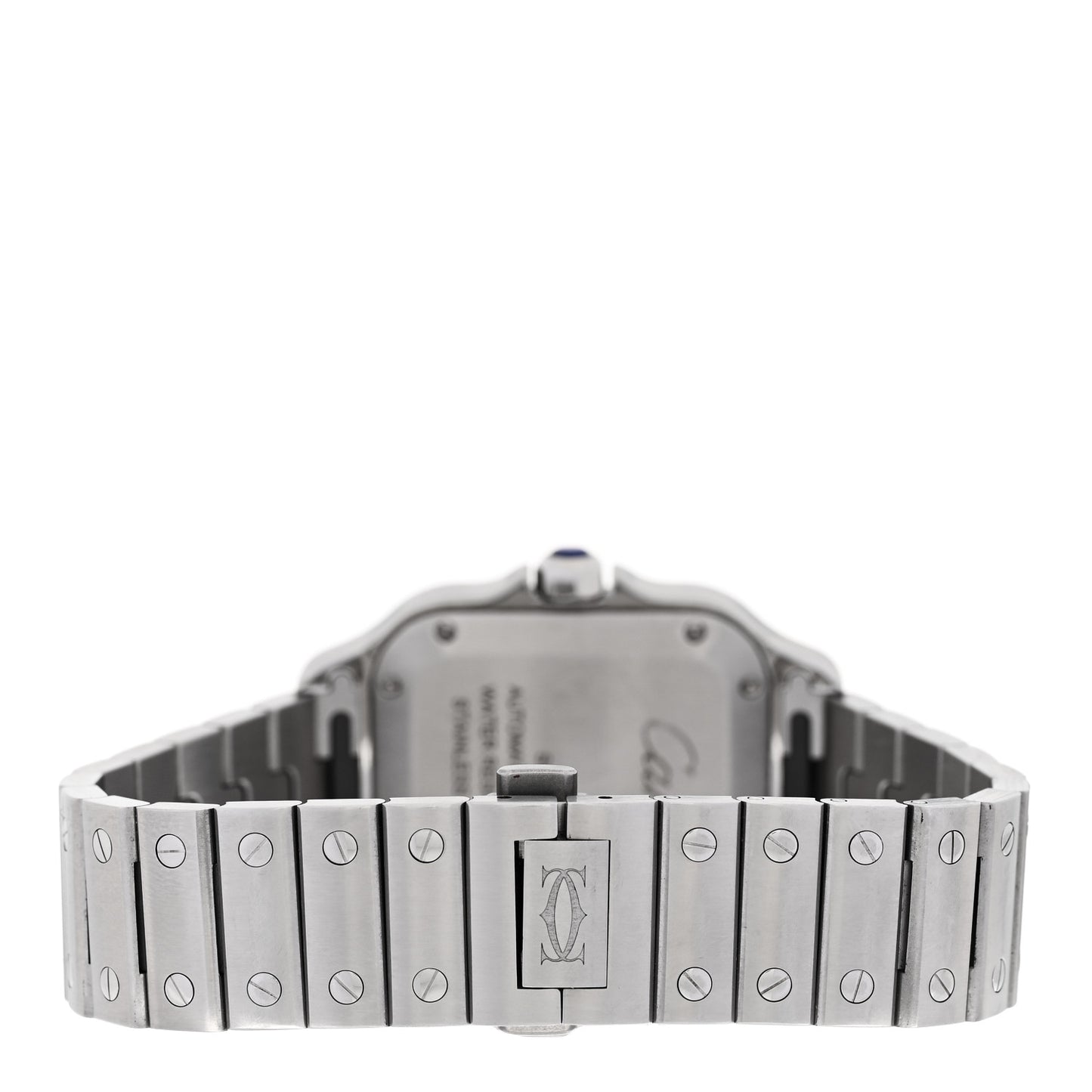 Stainless Steel 35mm Santos de Cartier Automatic Watch