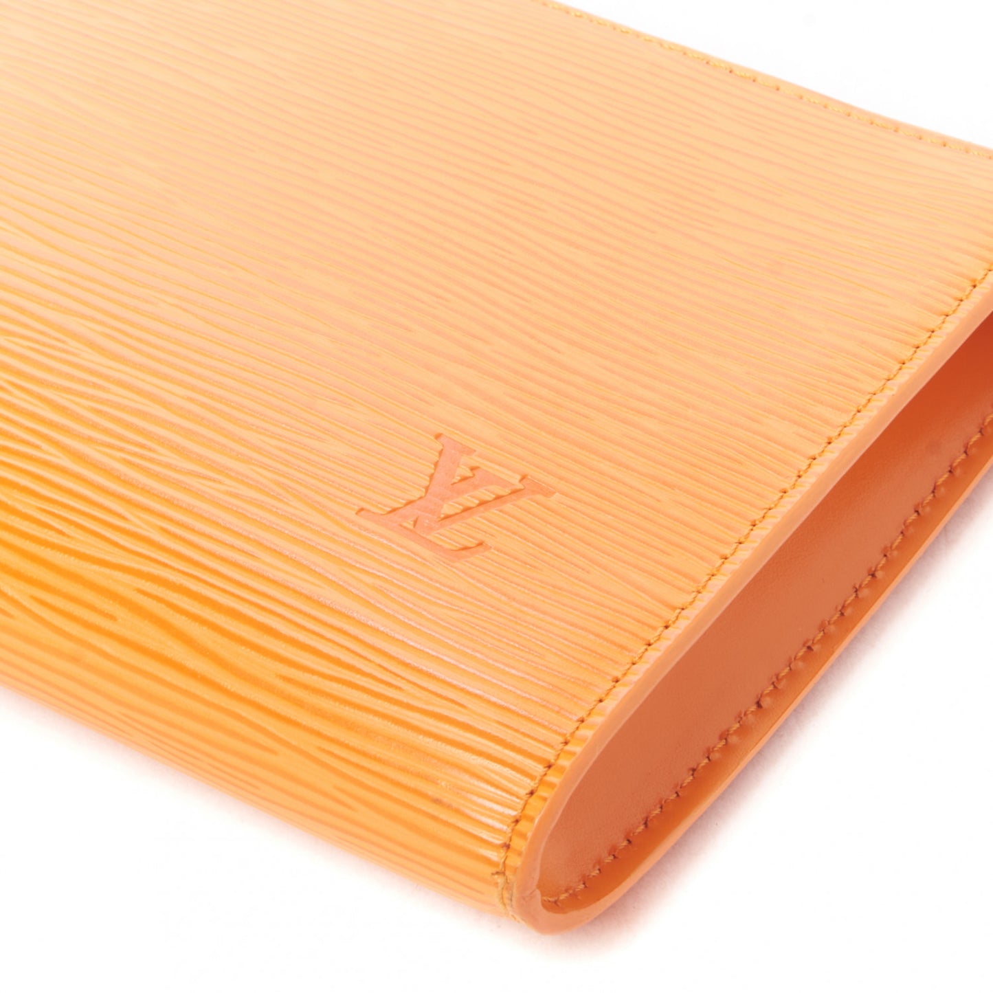 Epi Pochette Accessories 24 Mandarin