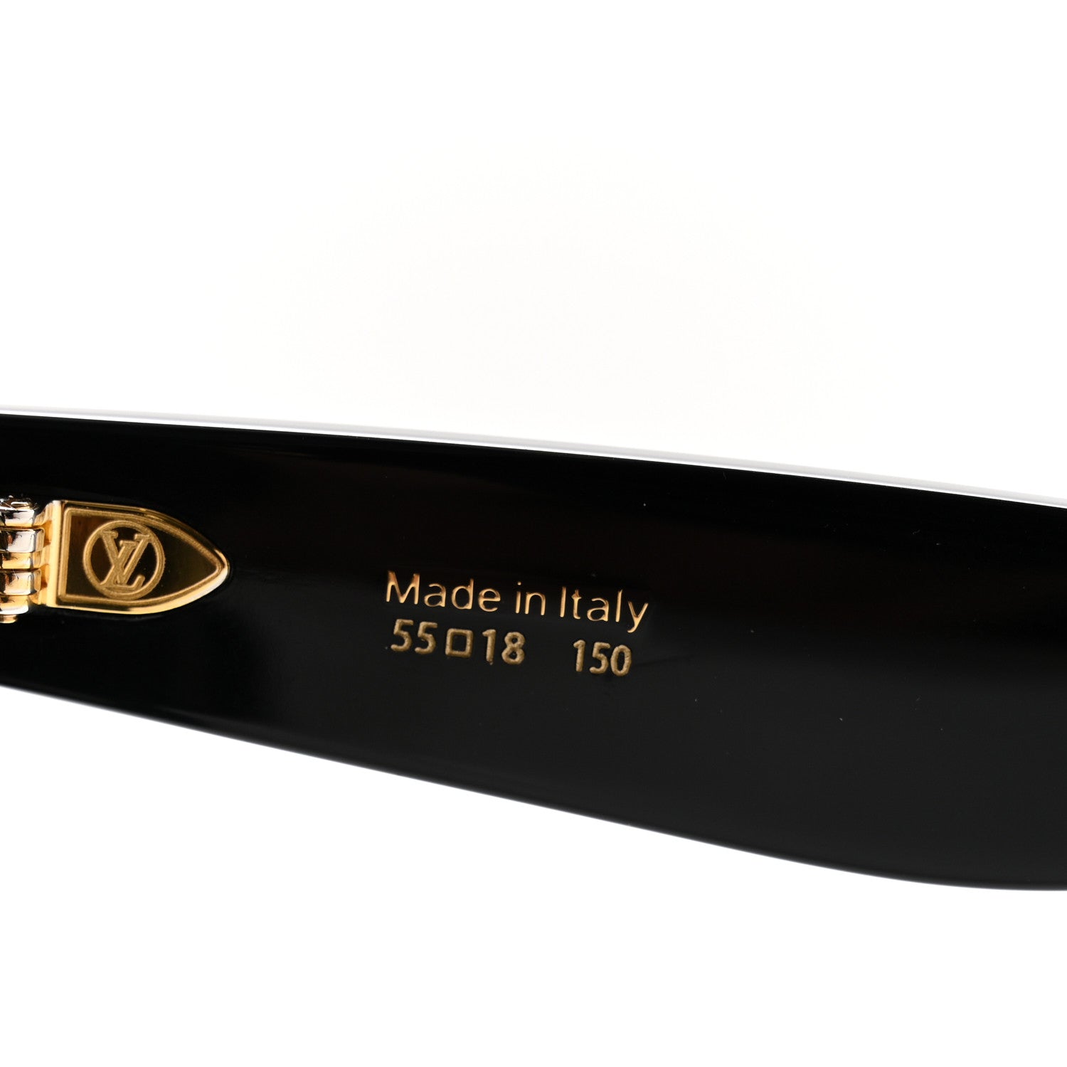 Louis Vuitton Acetate LV Fame Cat Eye Sunglasses Z1723W Black 6 of 9