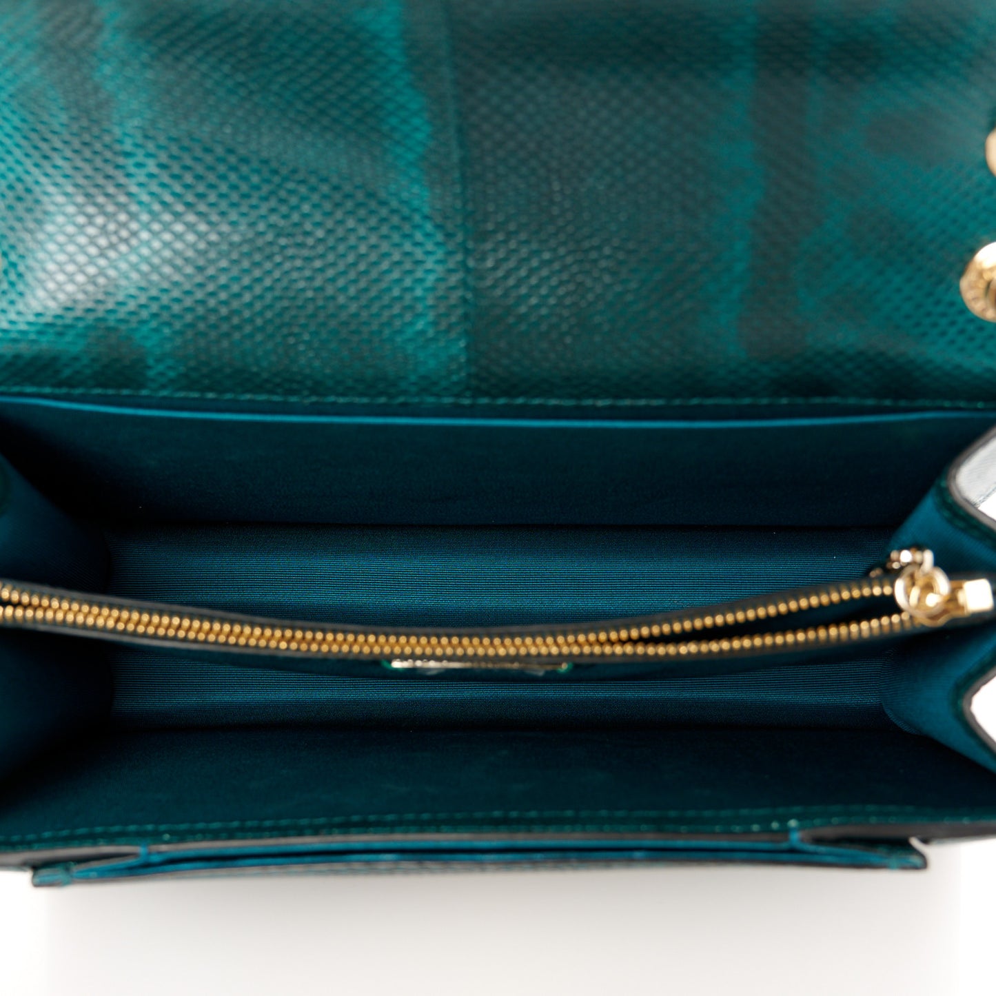 Karung Serpenti Forever Crossbody Emerald Green