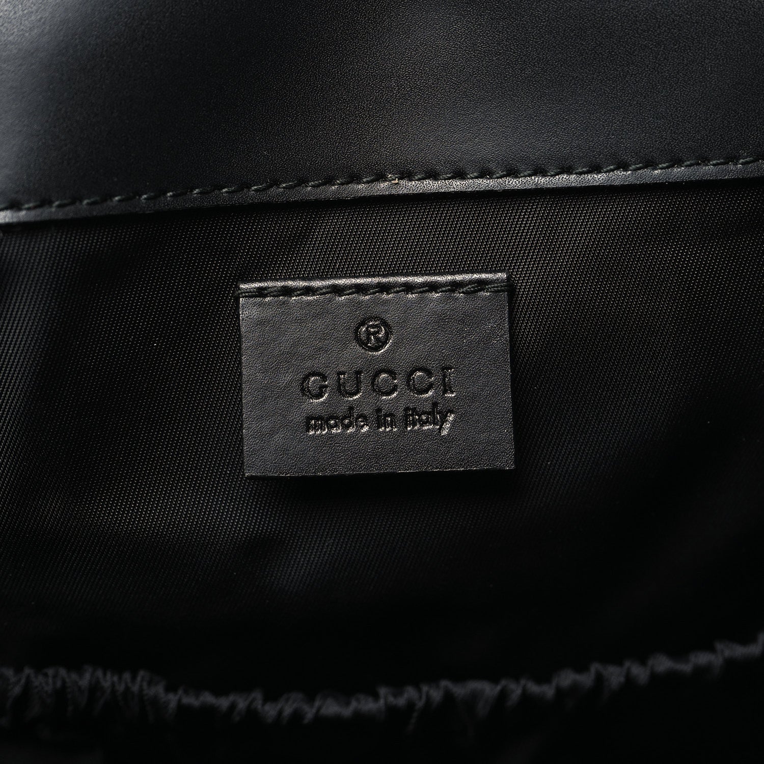 Gucci GG Supreme Monogram Web Messenger Diaper Bag Black Grey 7 of 12
