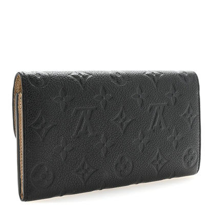 Louis Vuitton Empreinte Emilie Wallet Black Dune 3 of 6