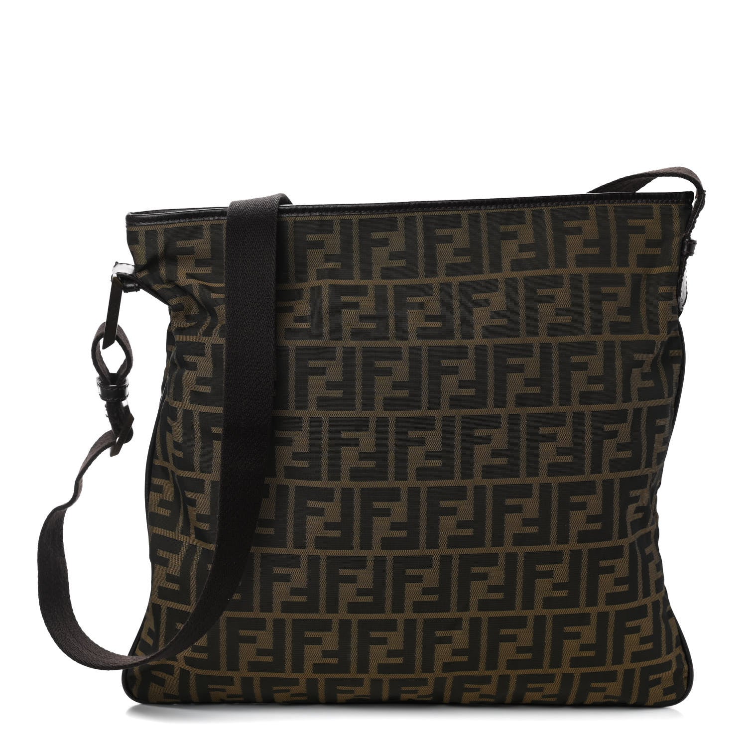 Fendi Zucca Messenger Bag Tobacco 1 of 9