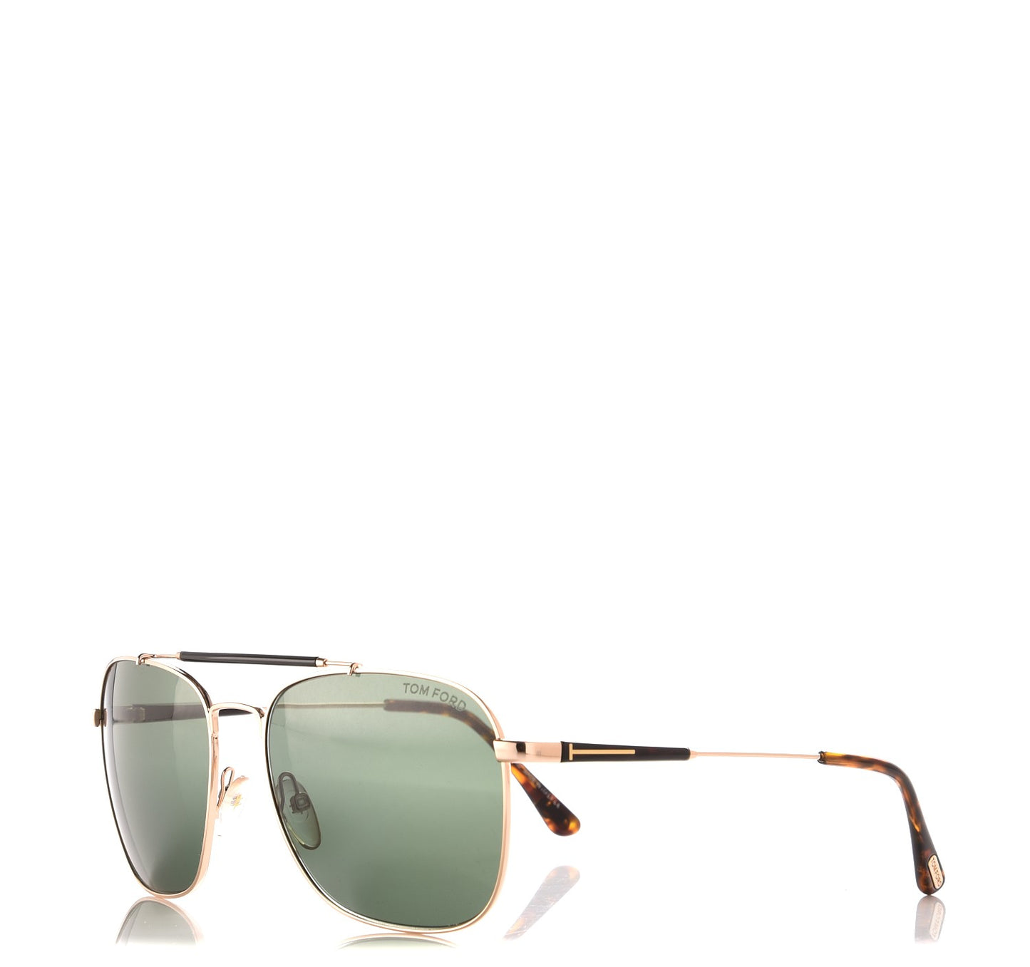 Edward Aviator Sunglasses TF377 Rose Gold