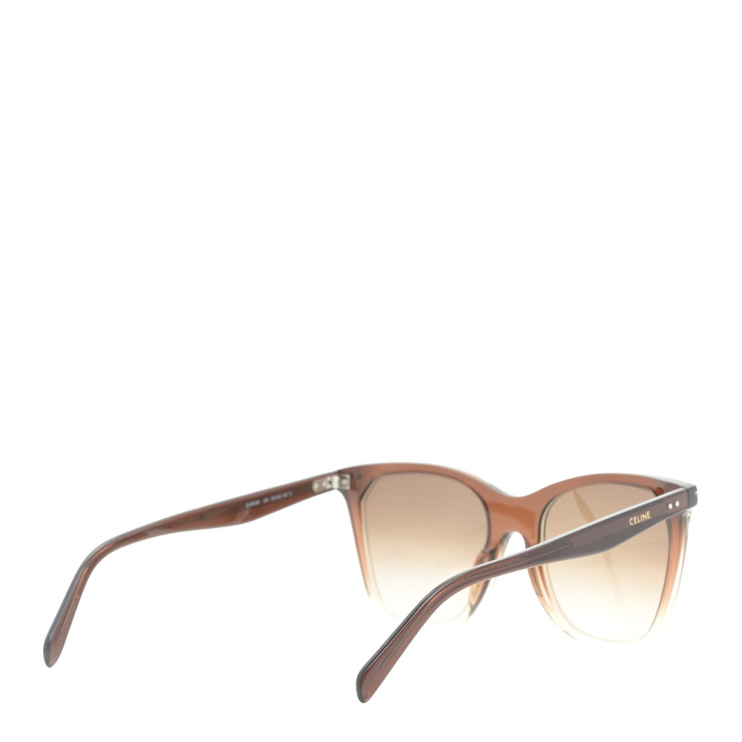 Celine Acetate Cat Eye Gradient Sunglasses CL401341 Dark Brown 4 of 6