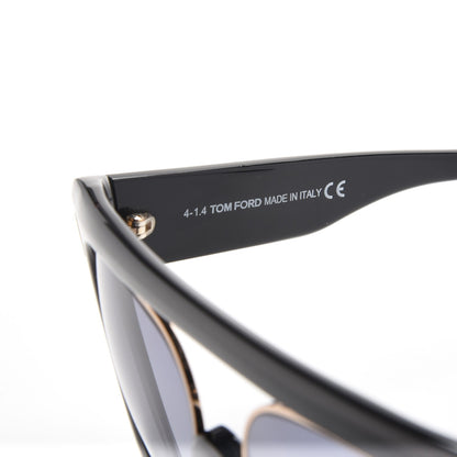 Tom Ford Alana Aviator Round Sunglasses TF360 Black 6 of 9