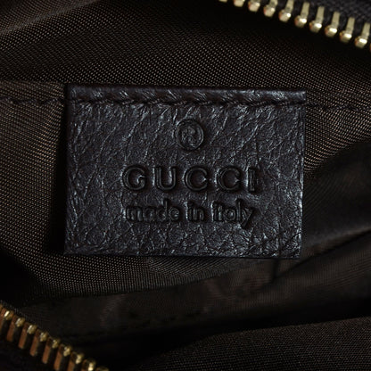 Gucci Deerskin Medium Bamboo Cosmetic Case Dark Brown 6 of 7
