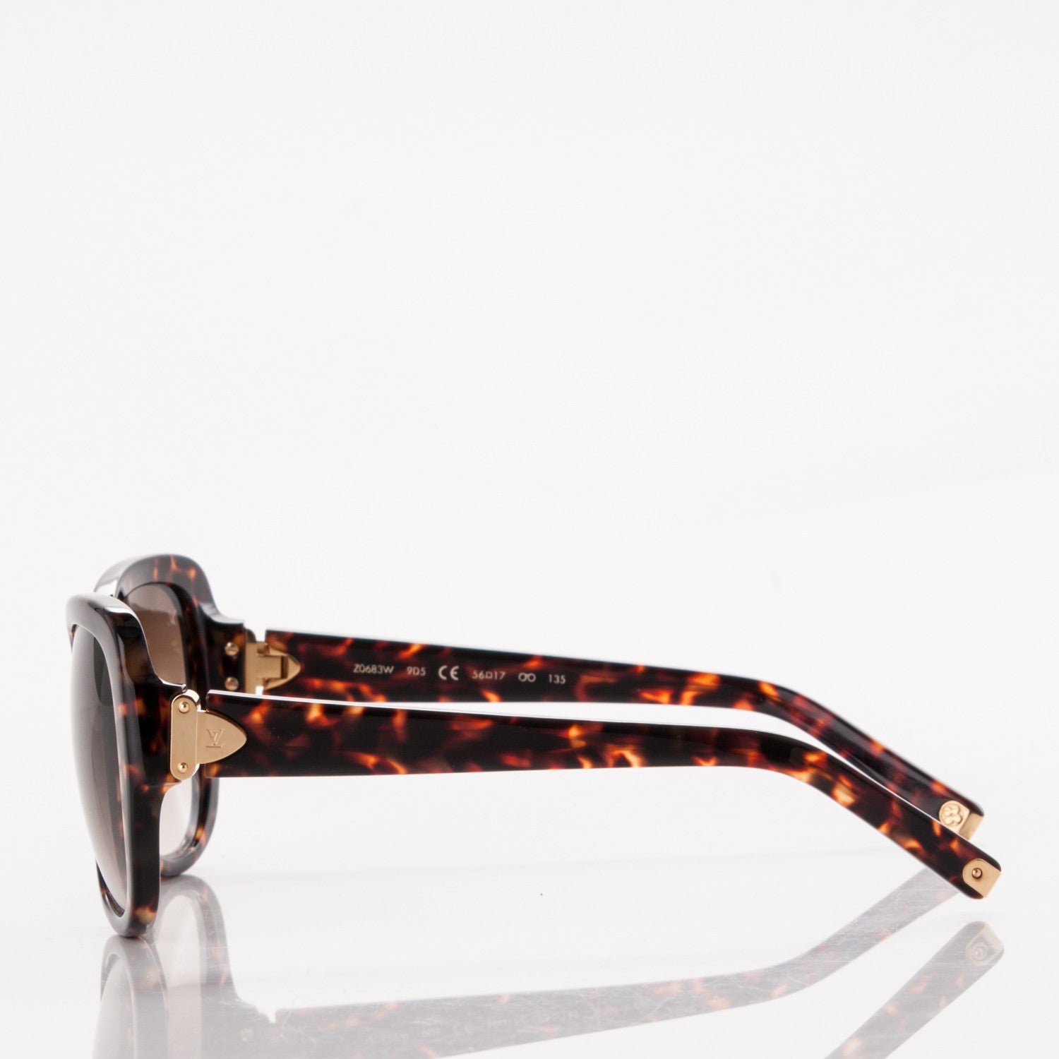 Louis Vuitton Soupcon Cat Eye Sunglasses Z0683W Dark Tortoise 3 of 7