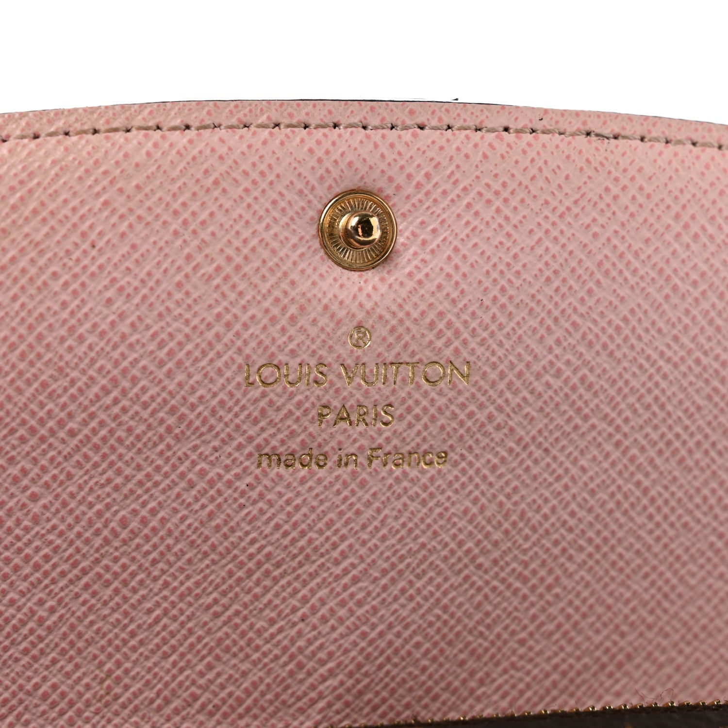Louis Vuitton Monogram Emilie Wallet Rose Ballerine 6 of 10