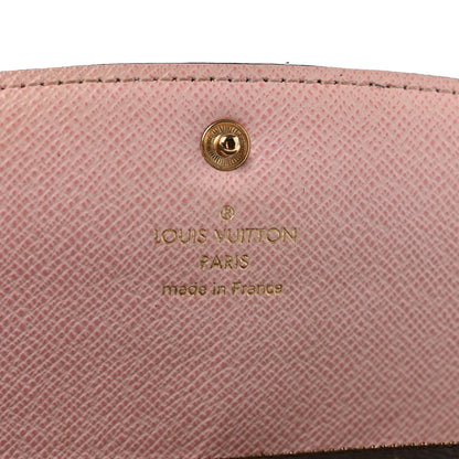 Louis Vuitton Monogram Emilie Wallet Rose Ballerine 6 of 10