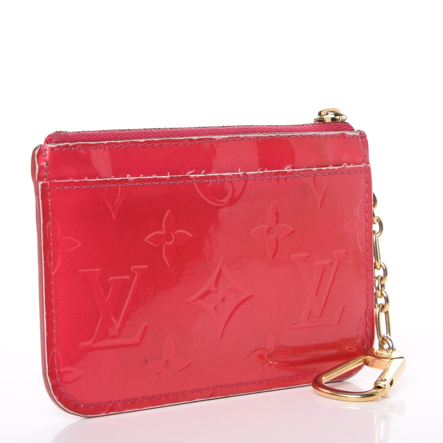 Vernis Key Pouch Rose Indien