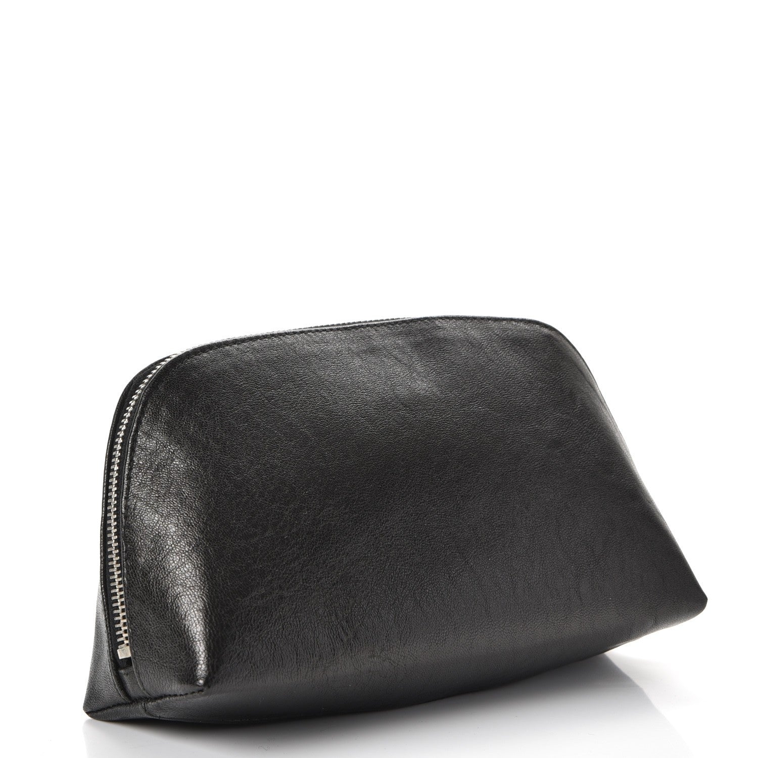 Chanel Calfskin Vanity Cosmetic Case Black 3 of 10