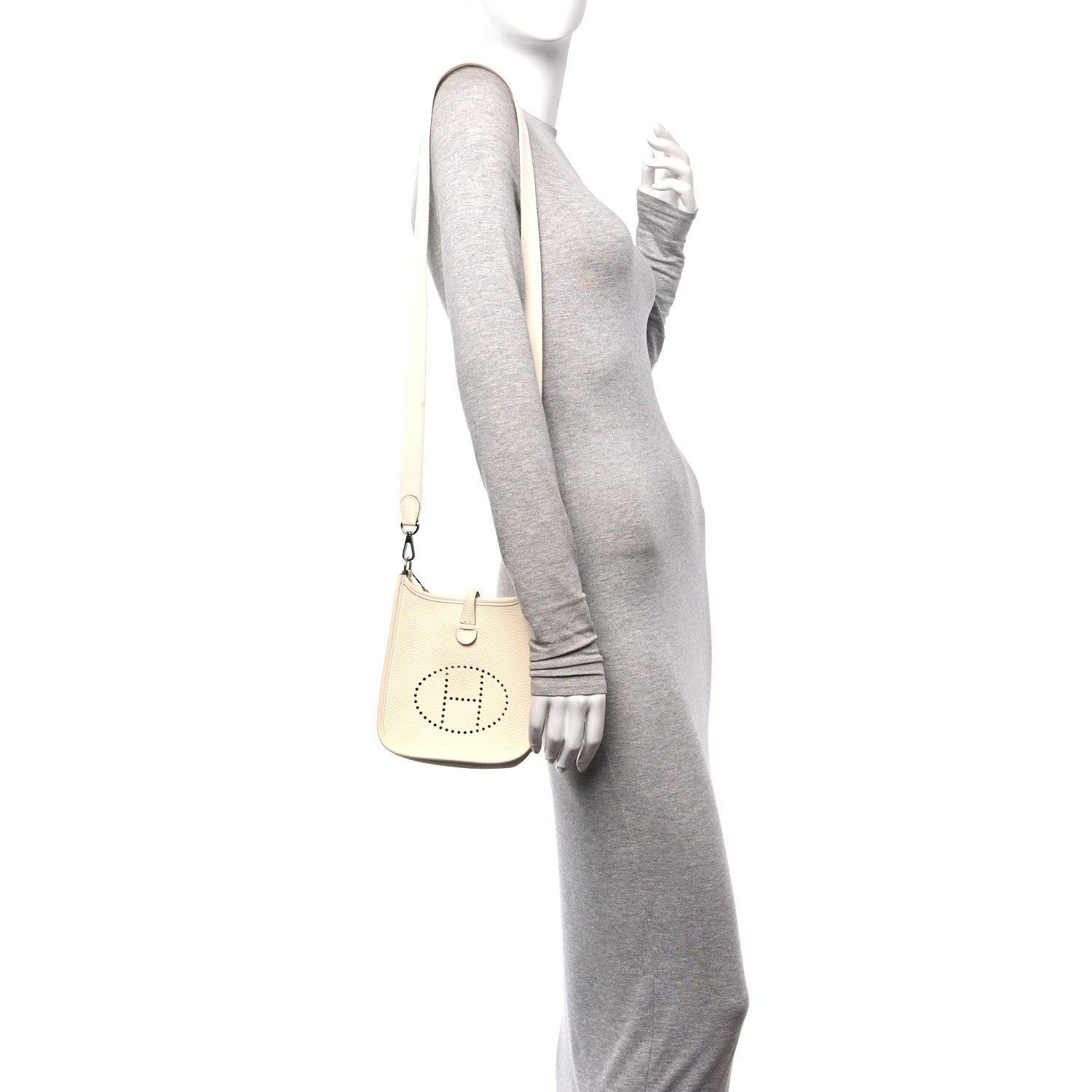 Hermes Taurillon Clemence Evelyne TPM Nata 2 of 12