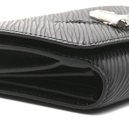 Louis Vuitton Epi Twist XS Wallet Black 9 of 10