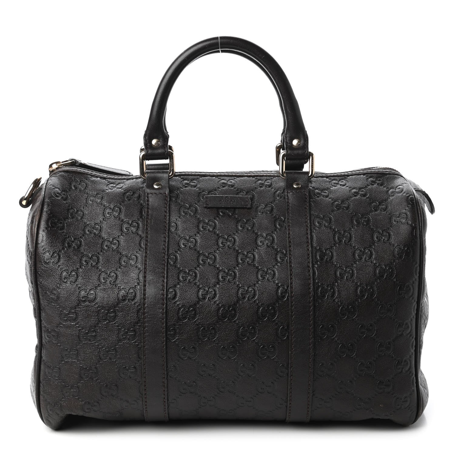 Gucci Guccissima Medium Joy Boston Dark Brown 1 of 10