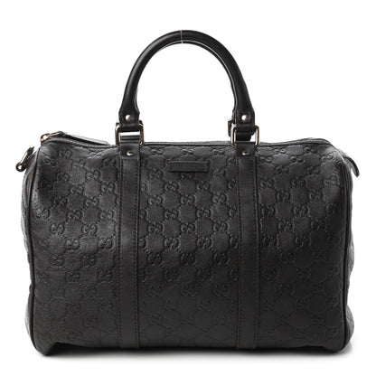 Gucci Guccissima Medium Joy Boston Dark Brown 1 of 10