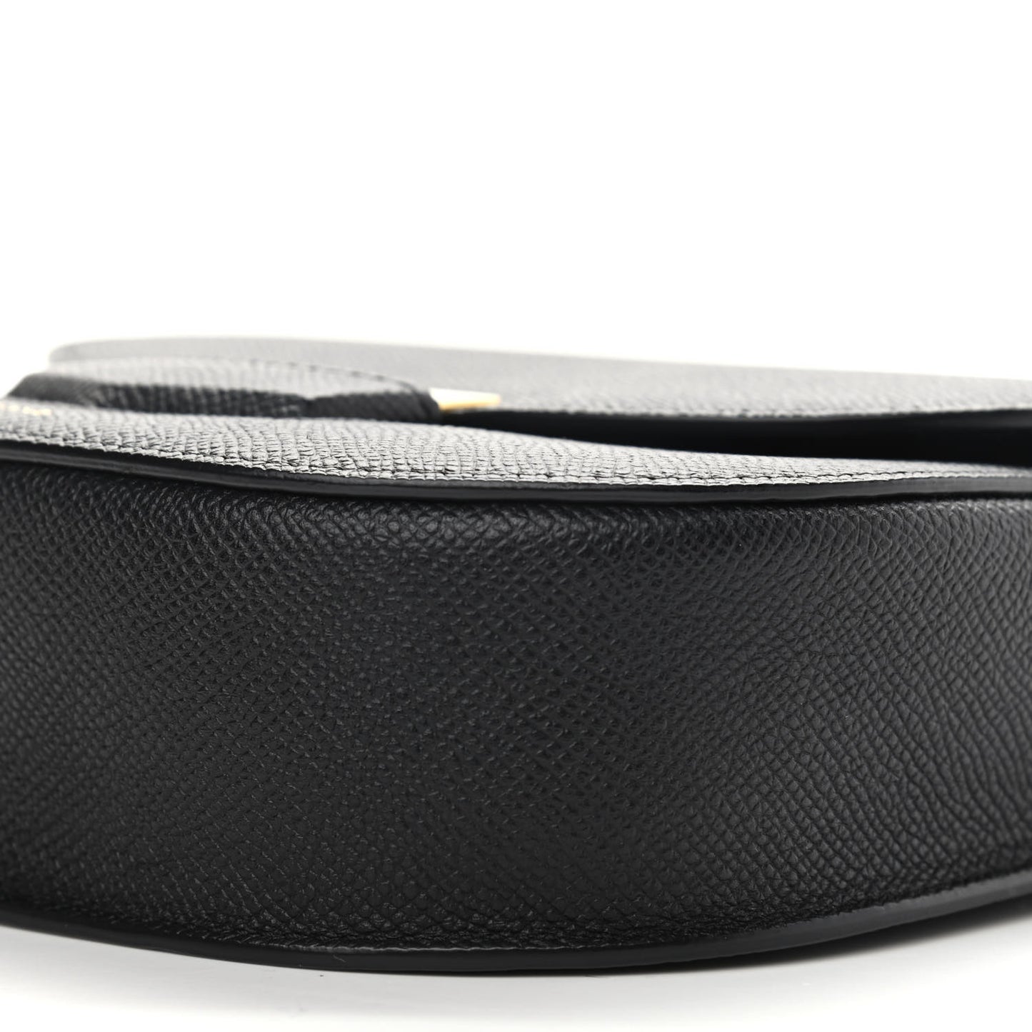 Grained Calfskin Small Trotteur Black