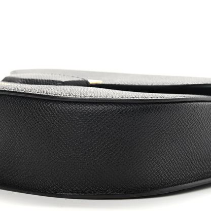 Celine Grained Calfskin Small Trotteur Black 9 of 12
