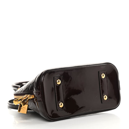 Louis Vuitton Vernis Alma BB Amarante 4 of 13