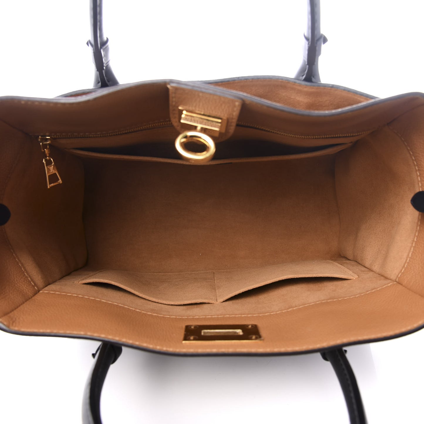 Calfskin Monogram On My Side Black
