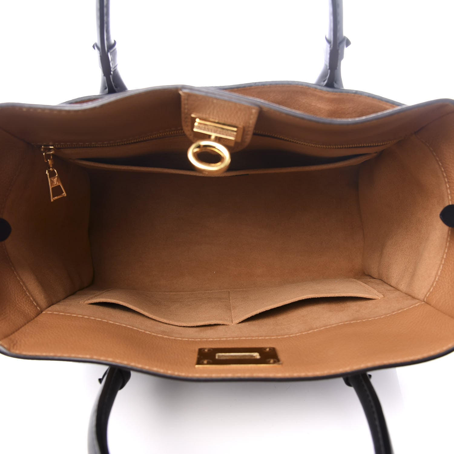Louis Vuitton Calfskin Monogram On My Side Black 4 of 9