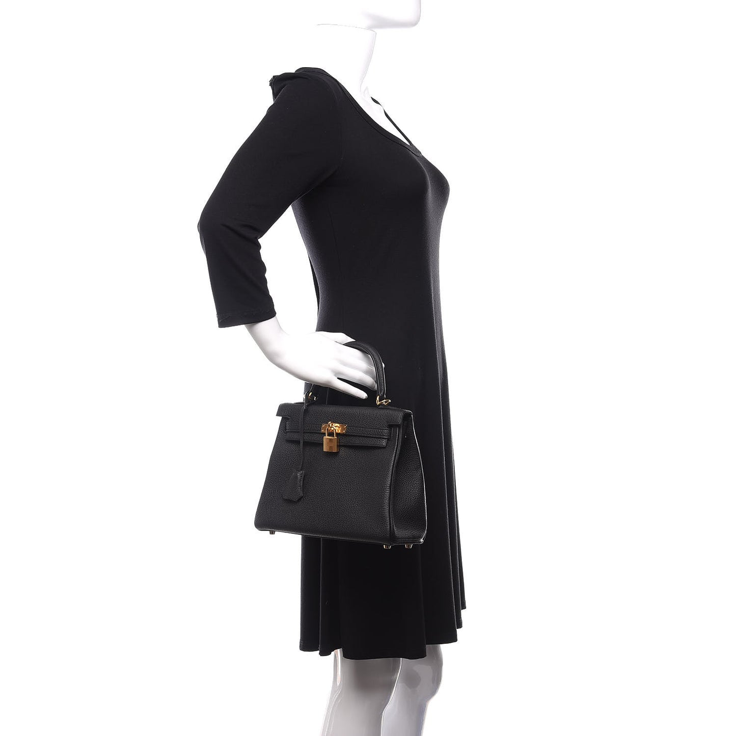 Togo Kelly Retourne 25 Black
