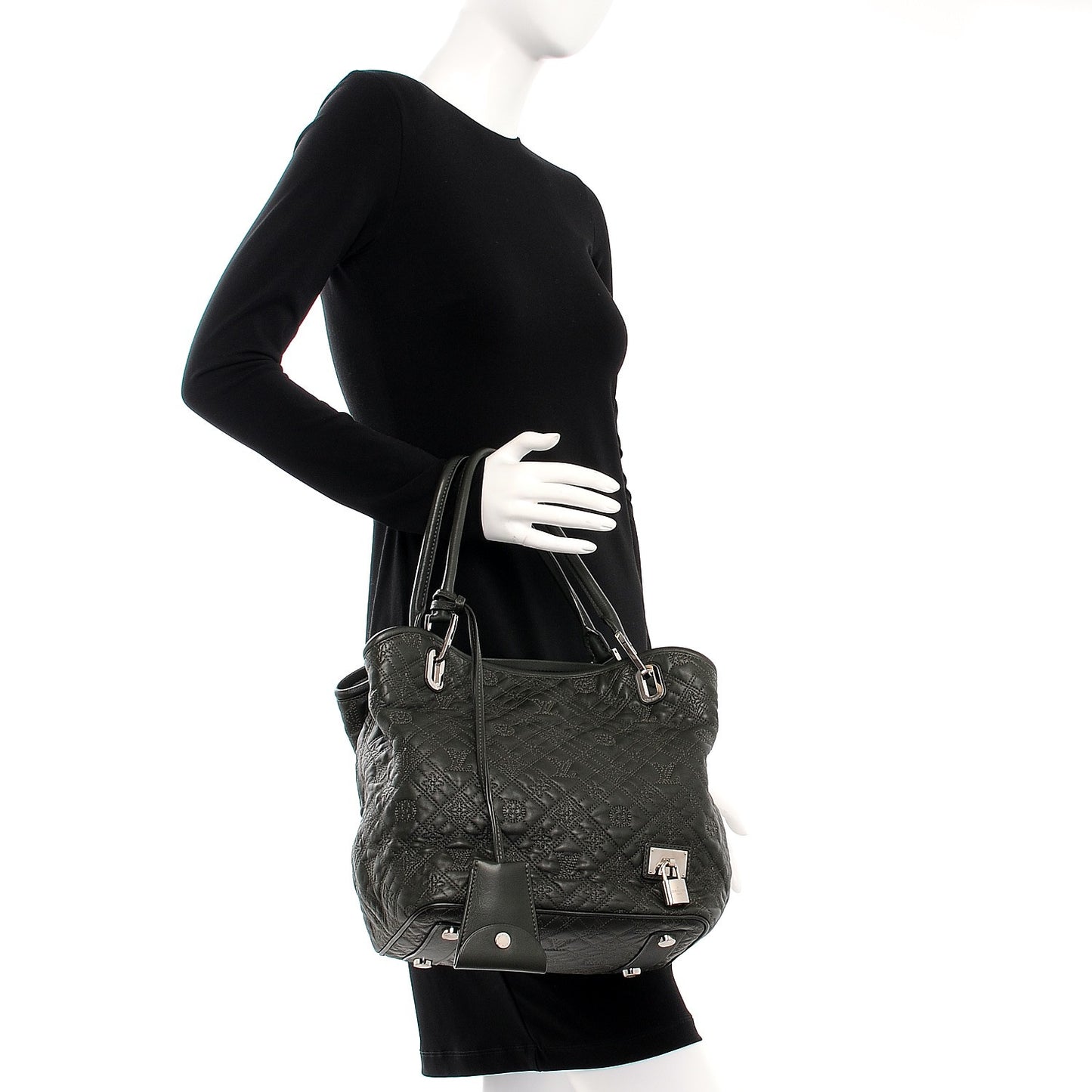 Monogram Lambskin Antheia Lilia PM Vert Bronze