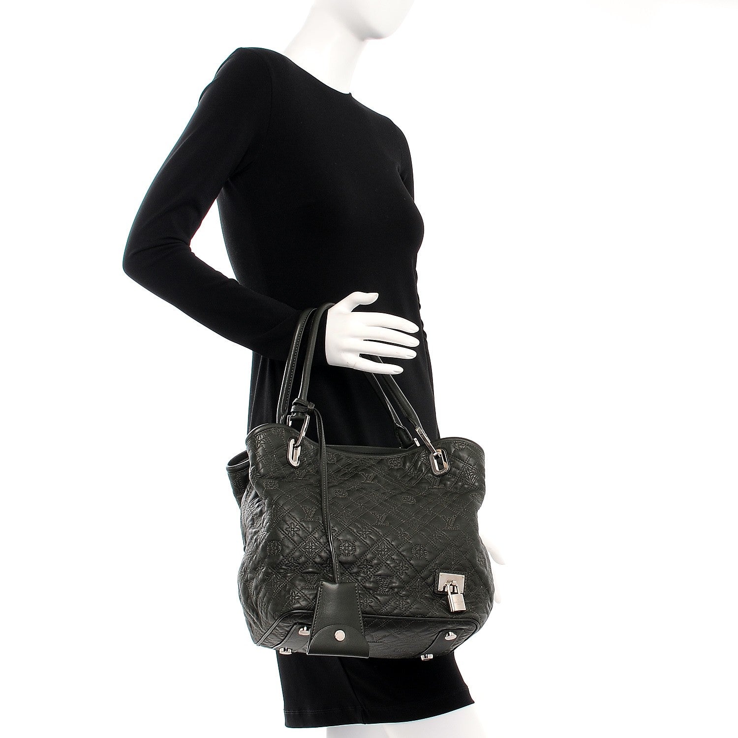 Louis Vuitton Monogram Lambskin Antheia Lilia PM Vert Bronze 2 of 6
