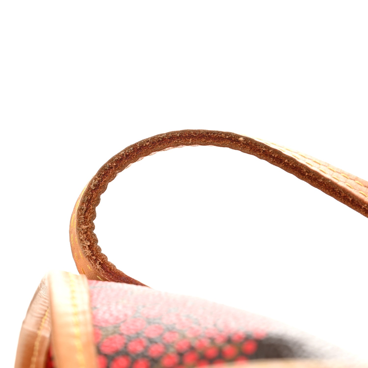 Louis Vuitton Monogram Kusama Waves Neverfull MM Red 20 of 21