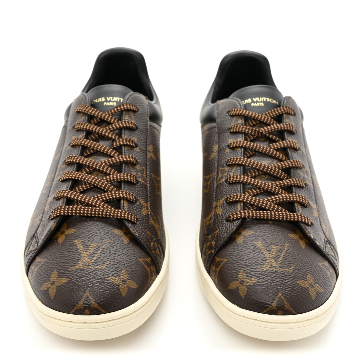 Calfskin Monogram Mens Luxembourg Sneakers 9.5