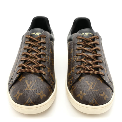Louis Vuitton Calfskin Monogram Mens Luxembourg Sneakers 9.5 2 of 15
