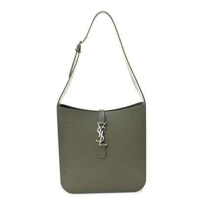 Saint Laurent Rubber Small Le 5 A 7 Hobo Burnt Olive 1 of 9