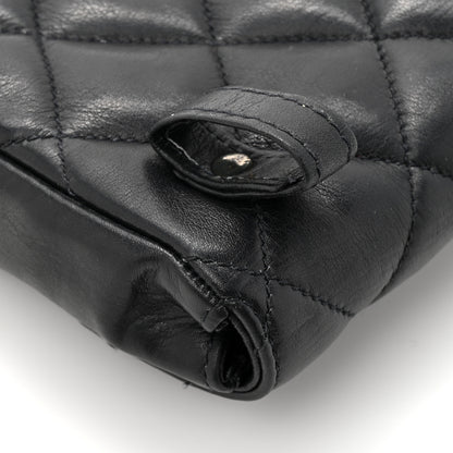 Chanel Lambskin Quilted Flap Waist Belt Bag 70 28 Black 11 of 11