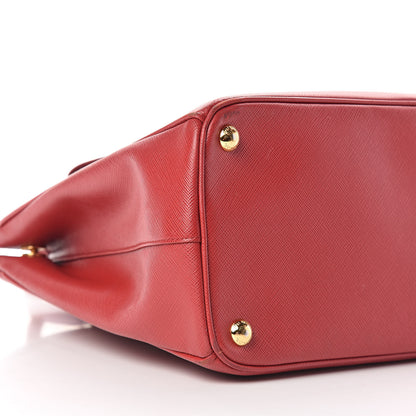 Prada Saffiano Lux Parabole Tote Fuoco 9 of 13