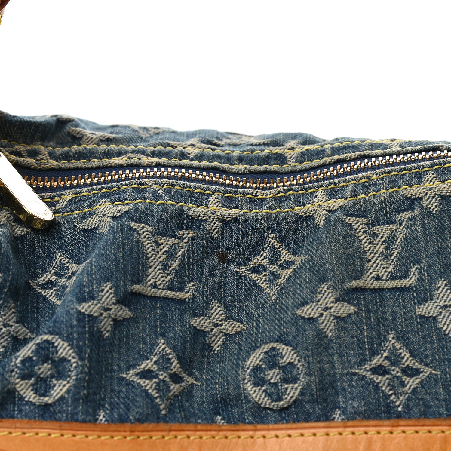 Louis Vuitton Denim Baggy GM Blue 12 of 12