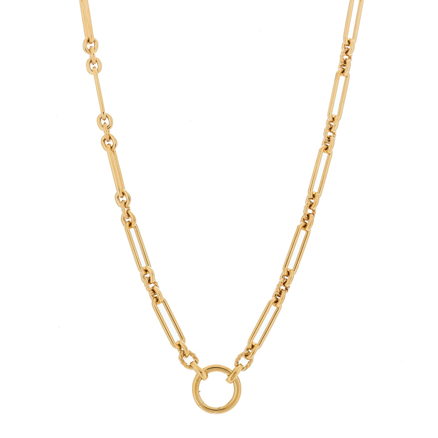 18K Yellow Gold 4.5mm Lexington Chain Necklace