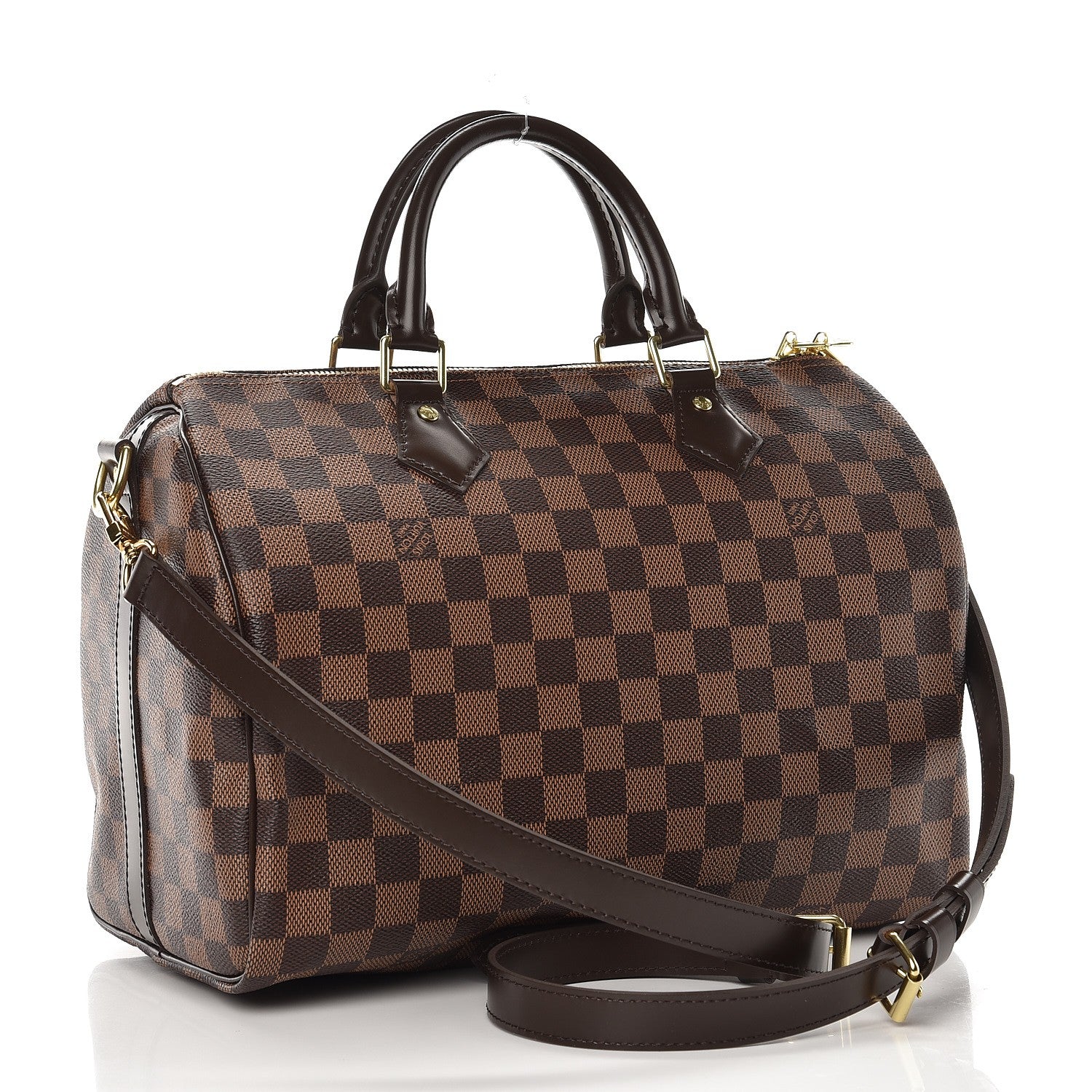 Louis Vuitton Damier Ebene Speedy Bandouliere 30 4 of 9