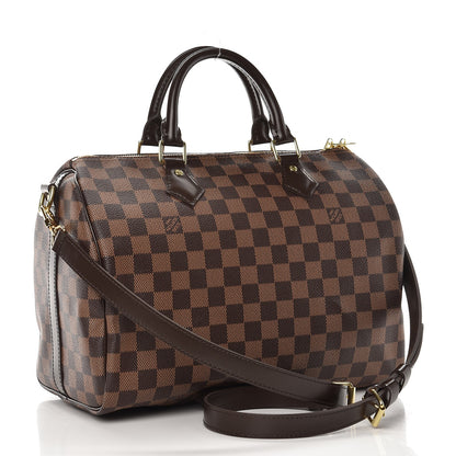 Louis Vuitton Damier Ebene Speedy Bandouliere 30 4 of 9
