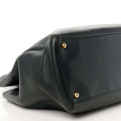Chanel Caviar Cerf Executive Shopper Tote Black 12 of 18